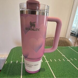 Stanley Heart Design Pink Tumbler